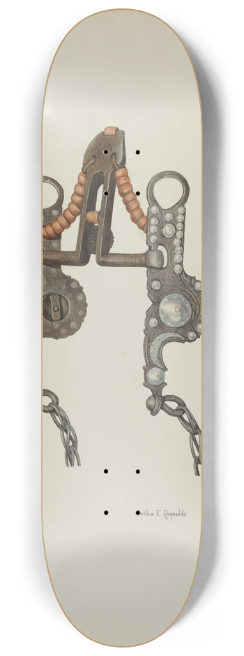 Arthur P. Reynolds - Bit 8.25 inch art skate deck