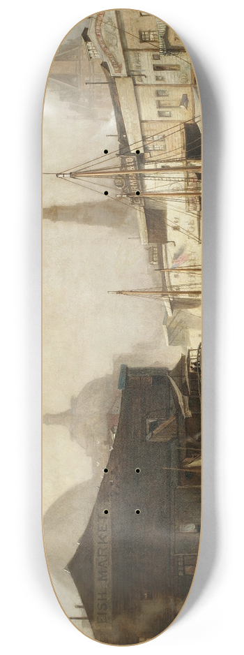 Arthur Quartley - North River Pierhead 8.25 inch art skate deck