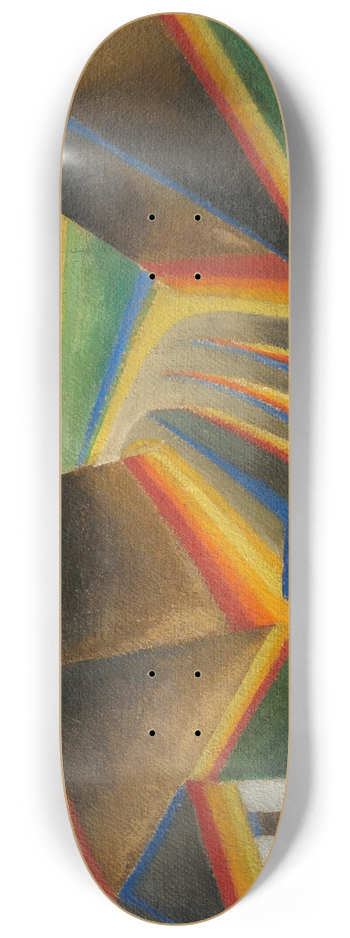 Arthur Segal - Bahndamm 8.25 inch art skate deck