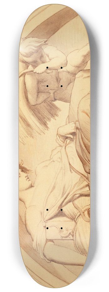 Franois-Lon Benouville - La desse des moissons. 8.25 inch art skate deck