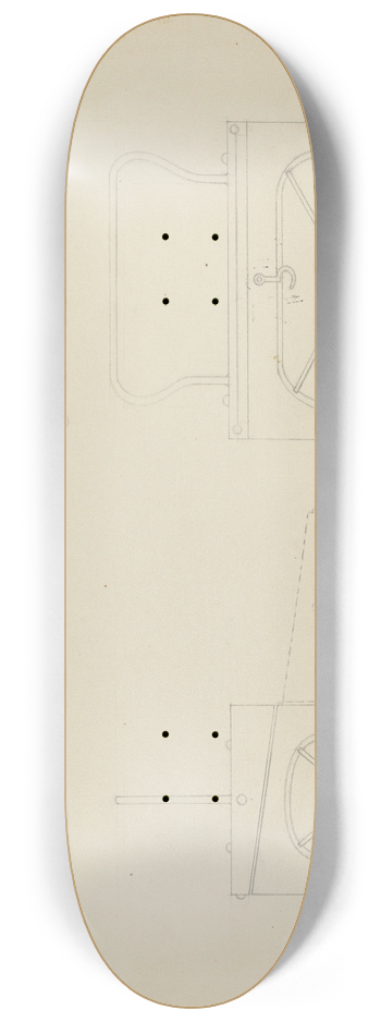 Arthur Wegg - Foot Warmer 8.25 inch art skate deck