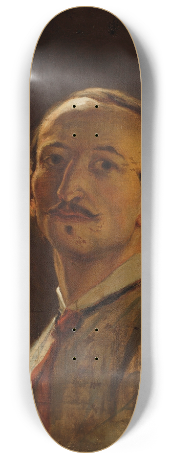 Artur Grottger - Self-portrait 8.25 inch art skate deck