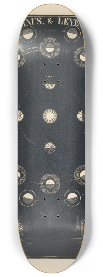 Asa Smith - Uranus, Neptune 8.25 inch art skate deck