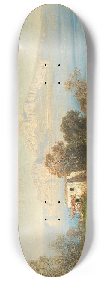 Ascan Lutteroth - A View Of Capri 8.25 inch art skate deck