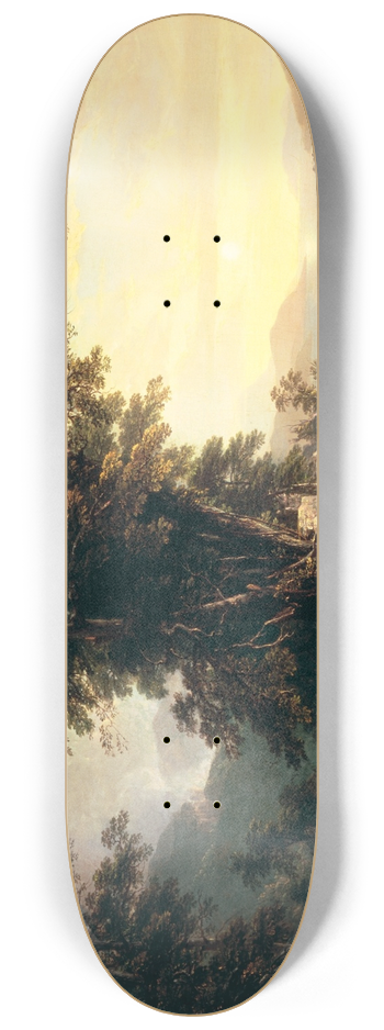 Asher Brown Durand - The Indians Vespers 8.25 inch art skate deck