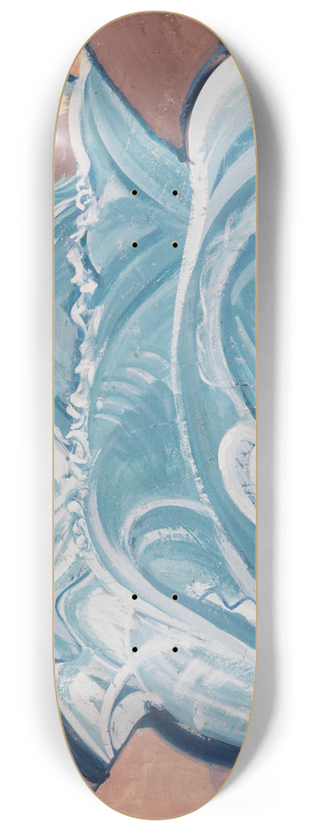 August Babberger - Bergbach 8.25 inch art skate deck