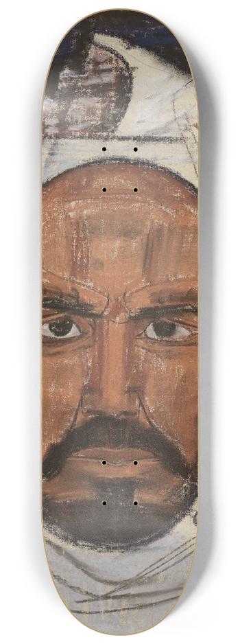 August Babberger - Selbstbildnis mit Scheerhorn 8.25 inch art skate deck