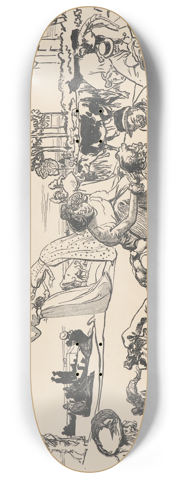 Auguste Louis Lepre - Bucolique Moderne 2 8.25 inch art skate deck