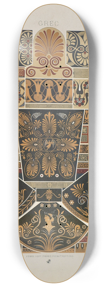 Auguste Racinet - Grec 8.25 inch art skate deck