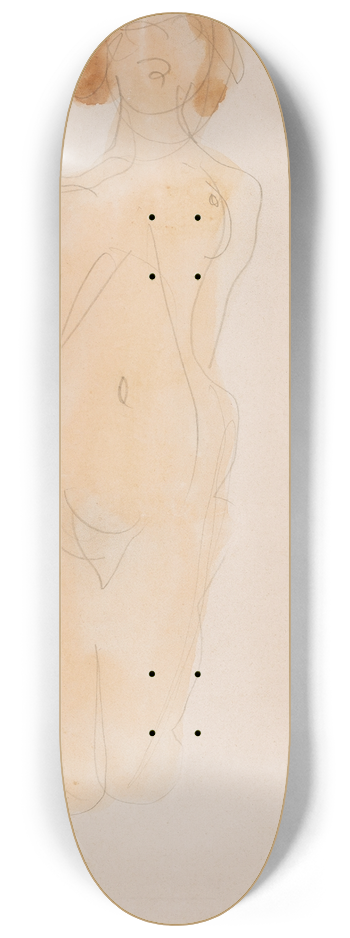 Auguste Rodin - Extase 8.25 inch art skate deck