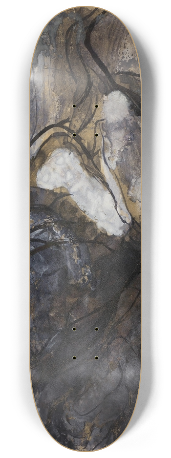 Auguste Rodin - The Witches Sabbath 8.25 inch art skate deck