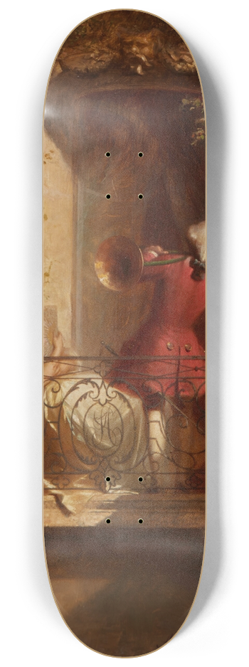 Auguste Serrure - Le concert 8.25 inch art skate deck