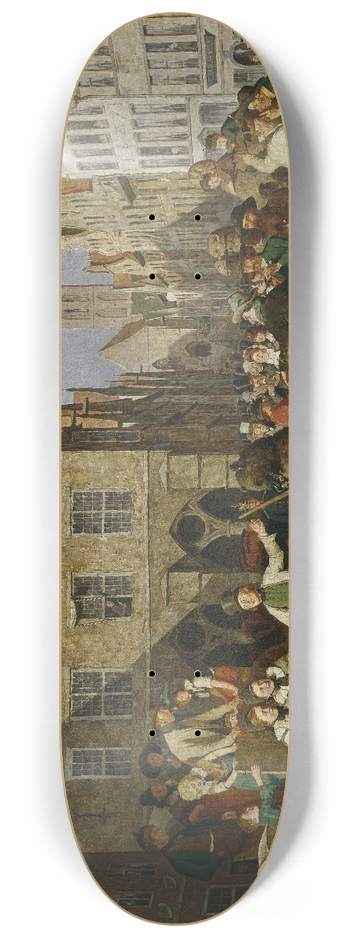 August Jernberg - A Dancing Bear 8.25 inch art skate deck