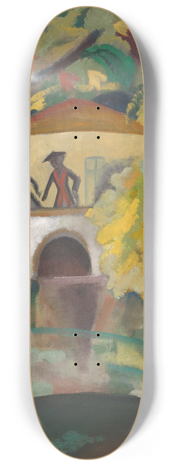 August Macke - Rokoko 8.25 inch art skate deck