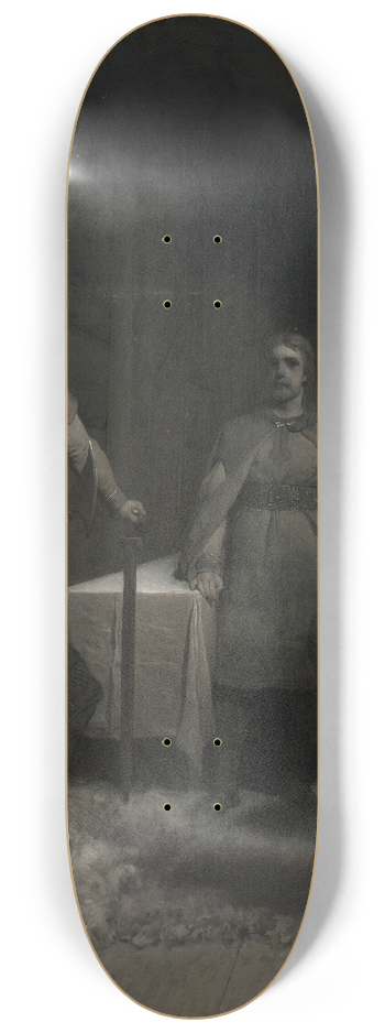 August Malmstrm - King Bele and Thorsten Vikingsson 8.25 inch art skate deck