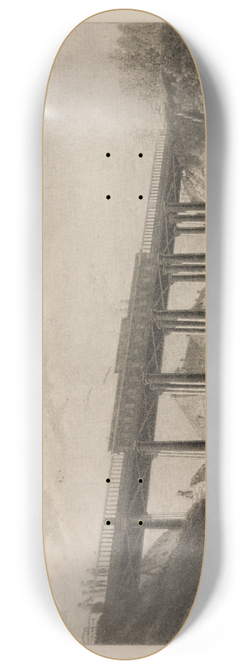 August Matthias Hagen - Toome sild 8.25 inch art skate deck