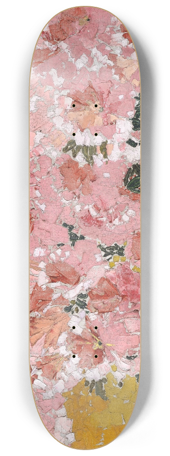 Augusto Giacometti - Blooming azaleas 8.25 inch art skate deck