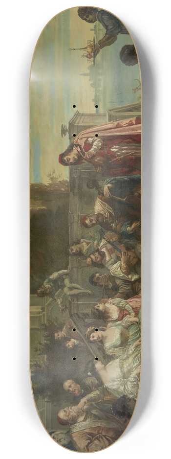 Augusto Wolf - The Venetian Festival 8.25 inch art skate deck