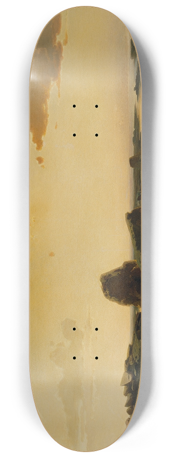 August Schaeffer von Wienwald - Helgoland 8.25 inch art skate deck