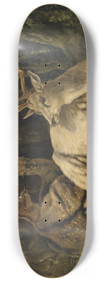 August Schleich - Dammwild 8.25 inch art skate deck