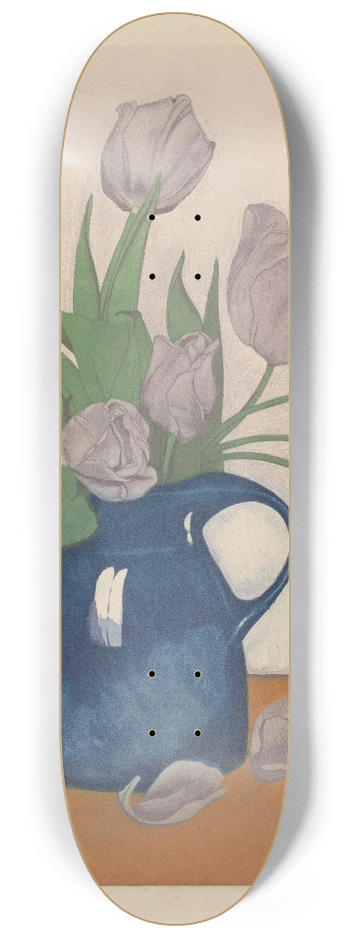 Frans Everbag - Tulpen in een kan 8.25 inch art skate deck
