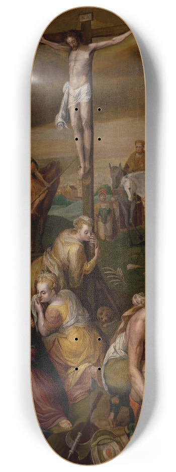 Frans Floris - Crucifixion 8.25 inch art skate deck