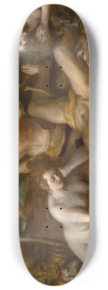 Frans Floris - The Lamentation over Abel 8.25 inch art skate deck