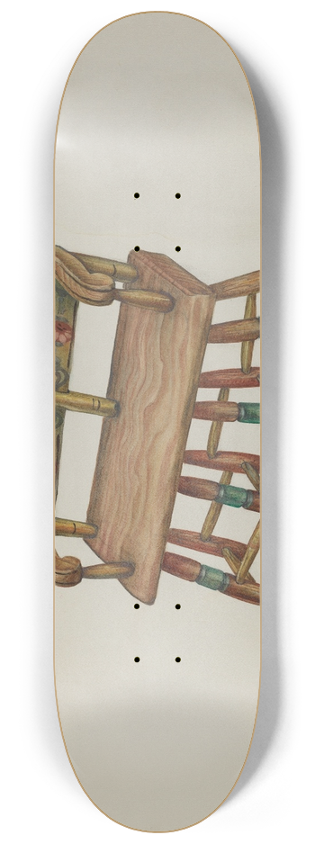 Austin L. Davison - Doll Settee 8.25 inch art skate deck