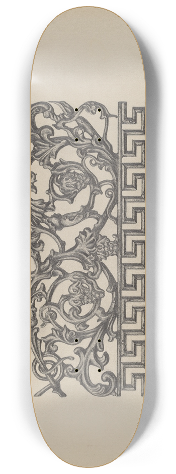Austin L. Davison - Fence 8.25 inch art skate deck