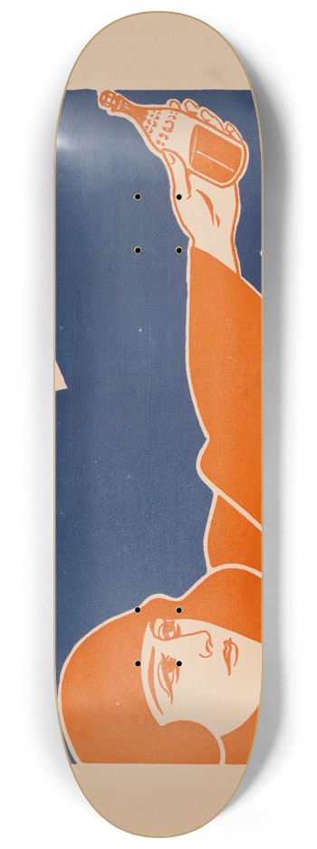 A.W.B. Lincoln - Toxin by Ouida 8.25 inch art skate deck