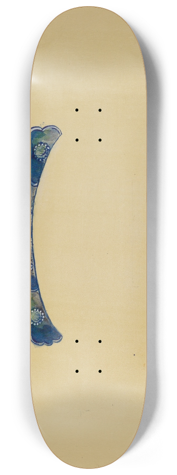 A. Zimet - Decoration for Stoneware 8.25 inch art skate deck