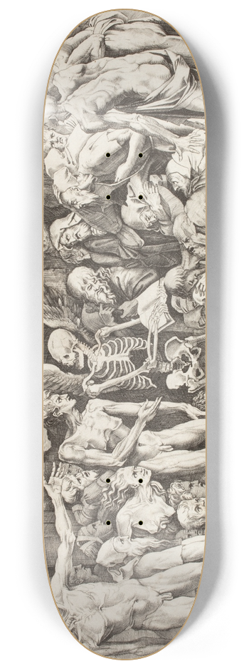 Baccio Bandinelli - The Skeletons 8.25 inch art skate deck