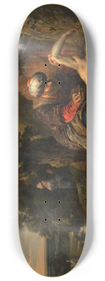 Balthasar van Cortbemde - The Good Samaritan 8.25 inch art skate deck