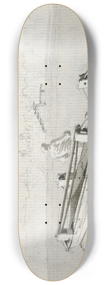 Barend Hendrik Thier - Veerboot 8.25 inch art skate deck