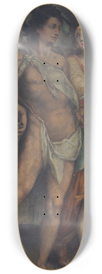 Bartholomaeus Spranger - Ceres and Bacchus 8.25 inch art skate deck