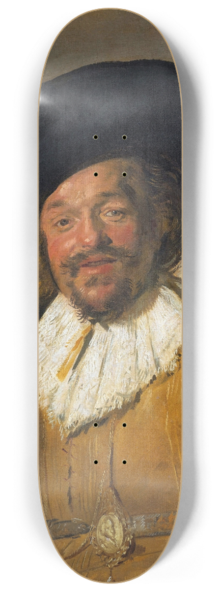 Frans Hals - Merry Drinker 8.25 inch art skate deck