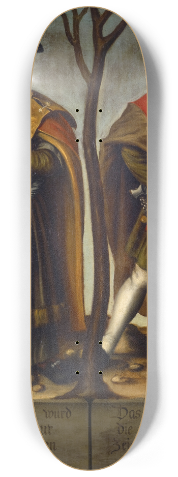 Bartholomus Sarburgh - The Prophets Haggai and Baruch 8.25 inch art skate deck