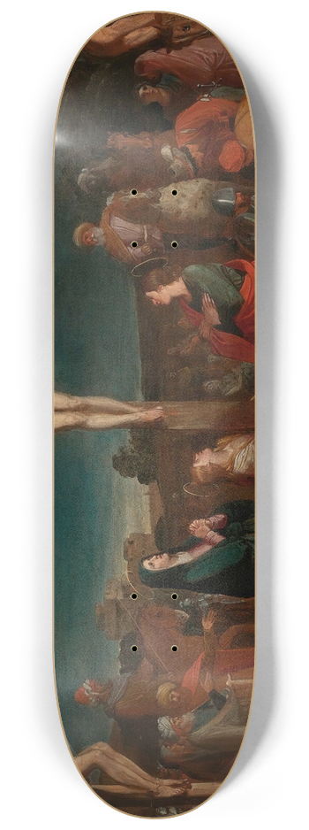 Bartolomeo Carducci - Crucifixion With Thieves 8.25 inch art skate deck
