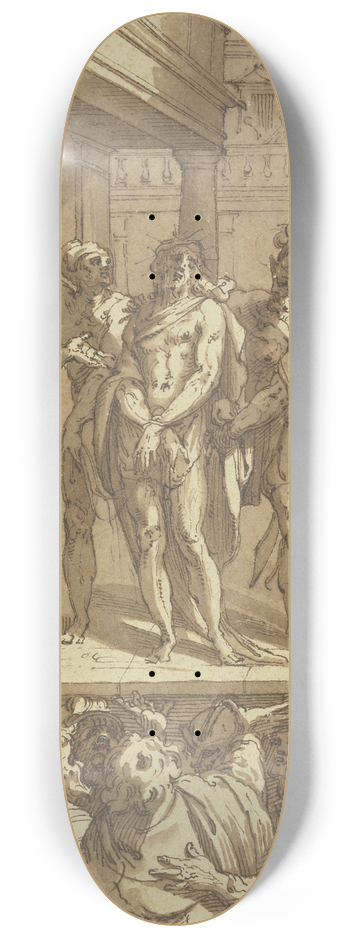 Bartolomeo Passarotti - Ecce Homo 8.25 inch art skate deck