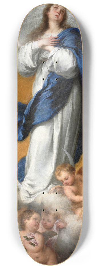 Bartolom Estebn Murillo - The Immaculate Conception 8.25 inch art skate deck