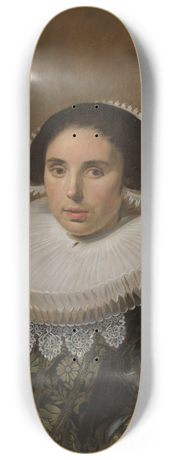 Frans Hals - Portrait of a Woman 8.25 inch art skate deck