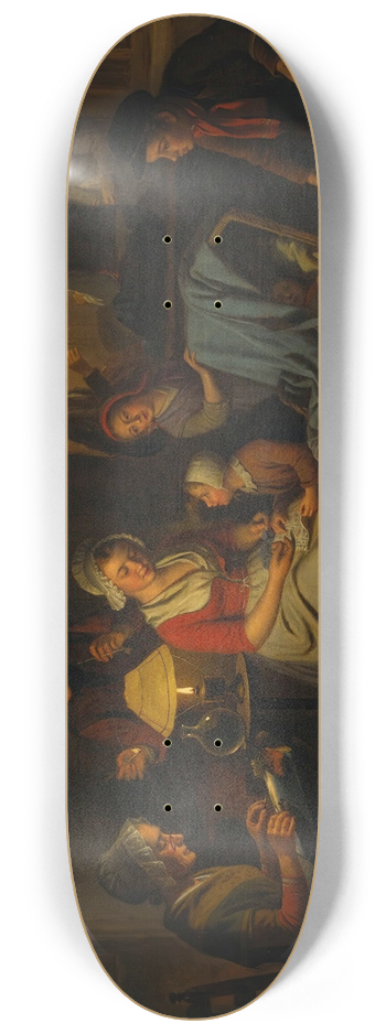 Basile De Loose - By Candlelight 8.25 inch art skate deck