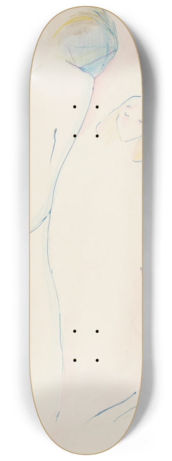 Beatrice Wood - Vierge 8.25 inch art skate deck