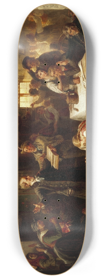 Bengt Nordenberg - A Revivalist Disturbs the Merrymaking 8.25 inch art skate deck
