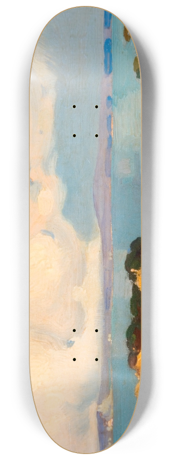 Benjamin Haughton - Mounts Bay, Cornwall 8.25 inch art skate deck