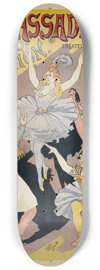 Benjamin Rabier - Ambassadors Les Doardo Monition 8.25 inch art skate deck