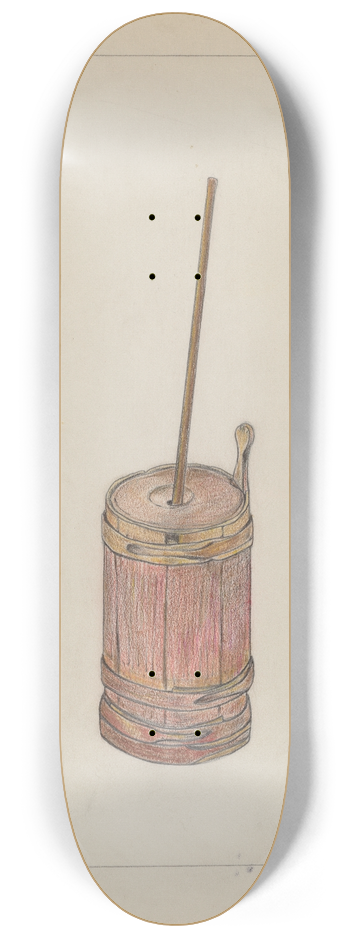 Benjamin Resnick - Butter Churn 8.25 inch art skate deck