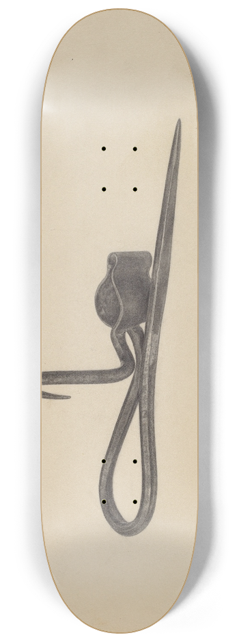 Benjamin Resnick - Miners Candle Holder 8.25 inch art skate deck