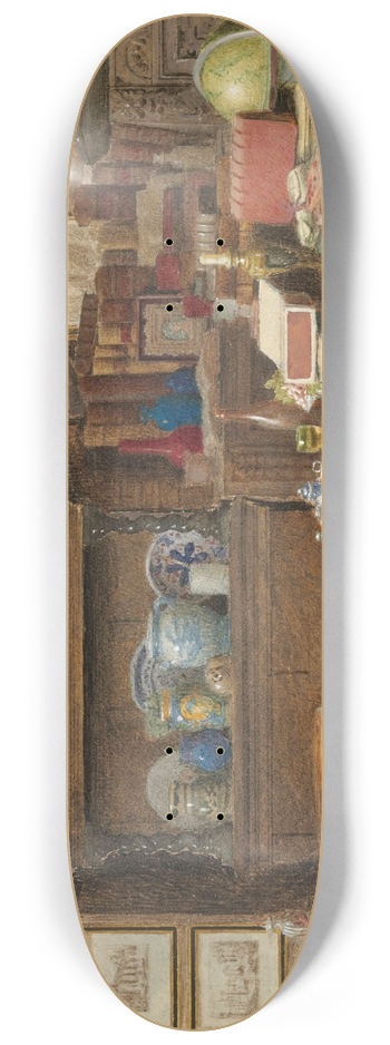 Benjamin Walter Spiers - Djeuner  la fourchette 8.25 inch art skate deck