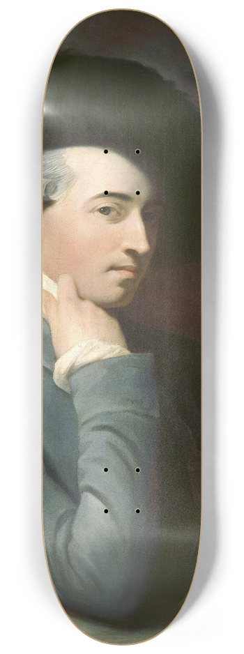 Benjamin West - Benjamin West Portrait 8.25 inch art skate deck